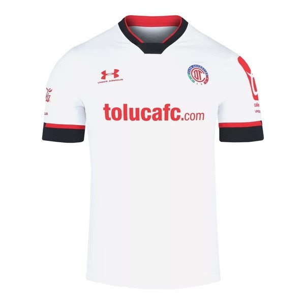 Tailandia Camiseta Deportivo Toluca Segunda Equipación 2021-2022 Blanco